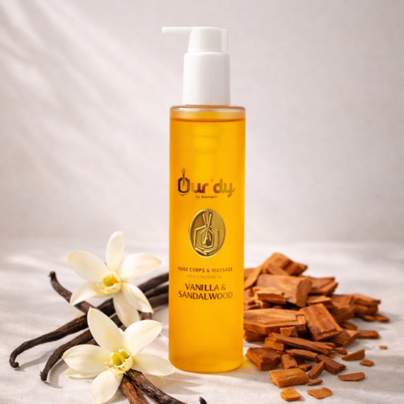 Huile corps et massage
