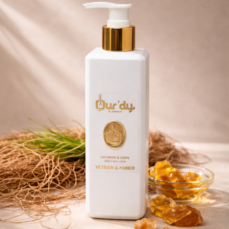 Lait de main et corps amber
